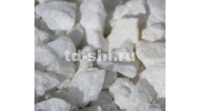 Белая мраморная крошка (щебень) фракция 5-10 мм